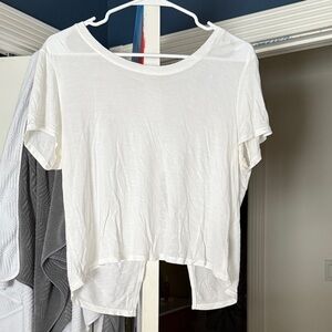 Truly Madly Deeply White Short Sleeve Tee